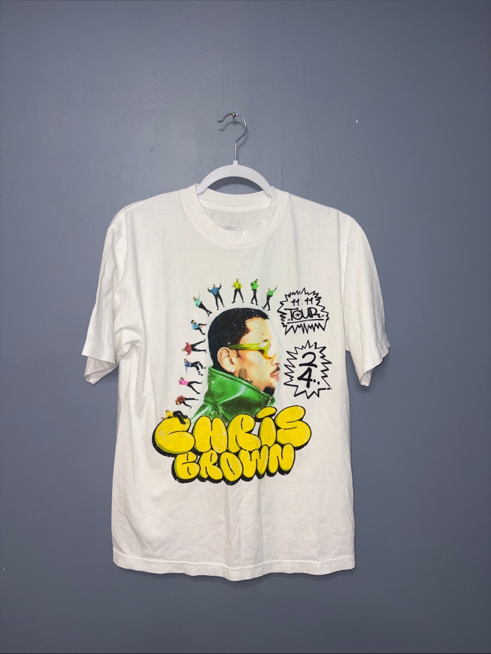 Chris Brown | White Tee